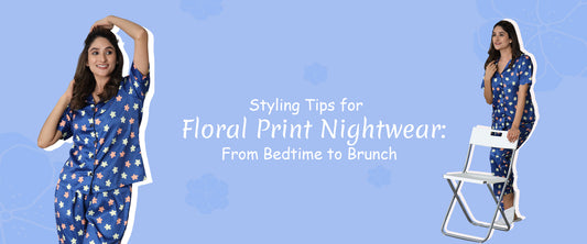 Floral Print Nightwear